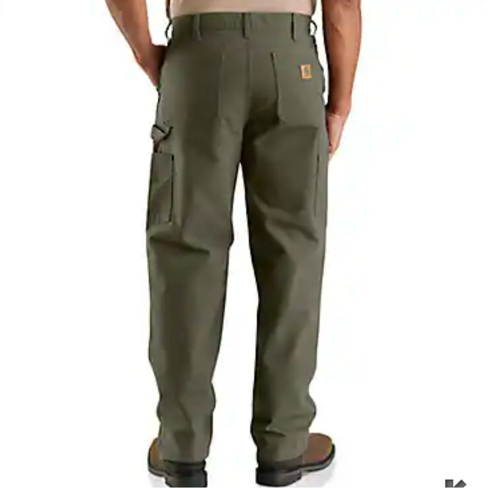 CARHARTT Pants Men 44 x 32 Loose Straight Washed Duck Dungaree Work